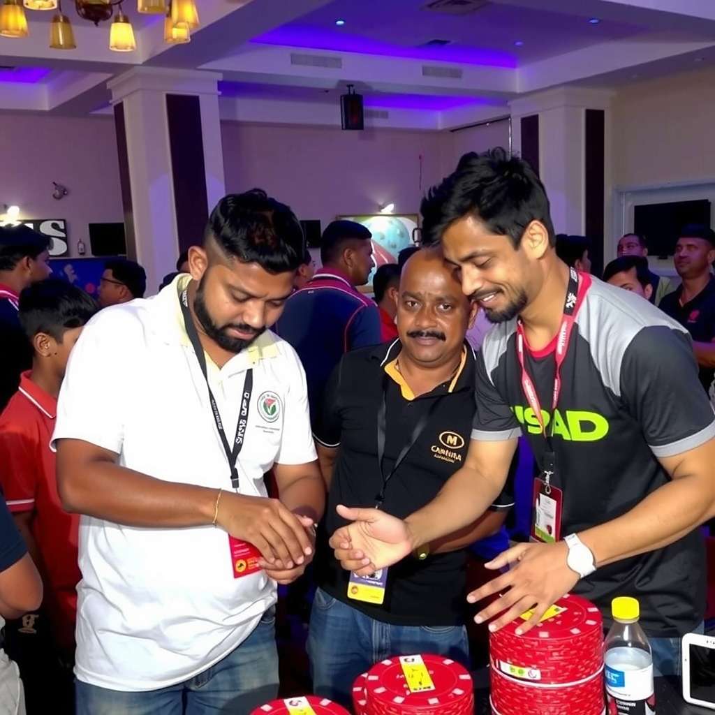 Indian Gaming Community Playing Candolim Champions